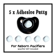 5 x Adhesive Reborn Pacifier Putty! Enough Putty To Make 5 Reborn Pacifiers! Pacifier Accessory price