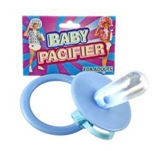 Giant Jumbo Blue Baby Pacifier Novelty Costume Accessory #F51388 Pacifier Accessory price