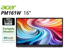 Acer 16" Portable Monitor IPS LCD 1920×1200 60Hz USB-C+Mini HDMI Refurbished Monitor price
