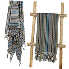 Pestemal Turkish Beach Towel Highly Absorbent Quick and Easy Dry Soft and Grey Pestemal price