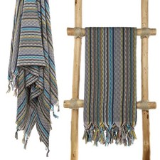 Pestemal Turkish Beach Towel Highly Absorbent Quick and Easy Dry Soft and Com... Pestemal price