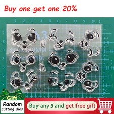 Mouse Faces Clear Stamps Scrapbooking Album Photo Paper Card Embossing Stencils Photo Papers & Acetates price