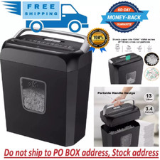 Paper Shredder Cross Cut Commerical Office DVD CD Credit Card Heavy Duty Destroy Paper Shredder price