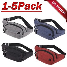 Men Women Fanny Pack Belt waist Bag Cross body Sling Shoulder Travel Sport Pouch Unisex Belt Bag price