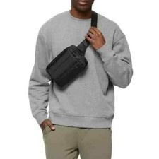 Lolë Unisex Belt Bag Crossbody Waist Pack Travel Pouch Adjustable Strap Unisex Belt Bag price