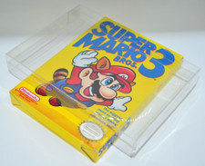 5 Plastic Protective Protectors Cases Sleeves Display Boxes For Nintendo NES Nintendo Games price