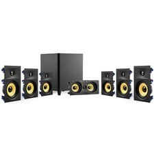 TDX 7.1 Surround Sound Home Theater System, 8" In Wall Speakers, 12" Subwoofer Home Theater Sound System price