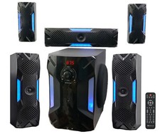 Rockville HTS56 1000w 5.1 Channel Home Theater System/Bluetooth/USB+8" Subwoofer Home Theater Sound System price