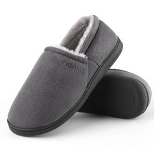 riemot Cozy Memory Foam Moccasin Slippers Mens Womens Home House Shoes Slippers price