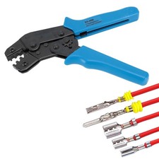 Crimping Tool Wire Terminal Ratcheting For 3.96-6.3mm Spade Connectors Handheld Terminals price