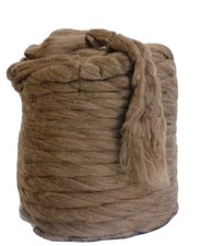 22lb wholesale Brown wool roving bulk un dyed spinning,Felting,Chunky yarn,jumbo Felt price