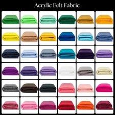 Felt Fabric by The Yard - 72" Wide & 1.6mm Thick Acrylic Felt - Soft and Durable Felt price