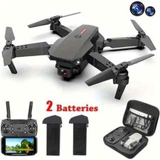 RC Drone With HD Dual Camera WiFi FPV Foldable Quadcopter +2 Battery Drone price