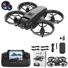 Mini Drone With HD Dual Cameras Propeller Safety Protection, 3 Speed Adjustable Drone price