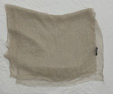 Breuer Beige Linen Solid Rectangle Men’s Stole Scarf Men's Scarf price