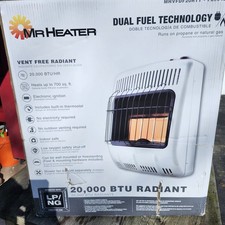 Mr. Heater Dual Fuel 20,000 BTU Vent Free Radiant Natural Gas or PROPANE Heater Natural Gas Heaters price