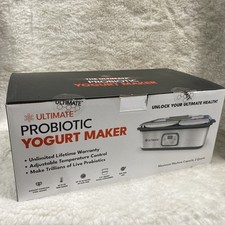 Ultimate Probiotic Yogurt Maker with Adjustable Temperature & Time (2 bowls) Yogurt Makers price