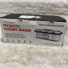 Ultimate Probiotic 8 Jars Yogurt Maker with Adjustable Temperature &Time Control Yogurt Makers price
