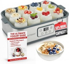 Ultimate Probiotic Yogurt Maker XL with 50% More Capacity, Adjustable Time, Temp Yogurt Makers price