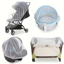 Baby Stroller Mosquito Insect Net Full Cover Pram Bassinet Car Seat BL-WH Stroller-Pram Mosquito Net price