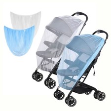 2 PCs Baby Stroller Mosquito Insect Net Full Cover Pram Bassinet Car Seat BL-WH Stroller-Pram Mosquito Net price