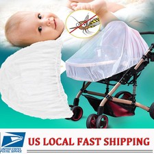 Baby Stroller Mosquito Net Full Insect Cover Carriage Kid Foldable 5pcs Stroller-Pram Mosquito Net price