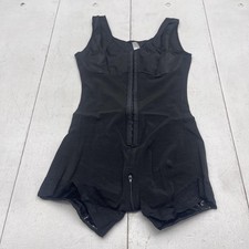Shapewear Bodysuit Womens XL Black Tummy Control Zip Compression Shaper 8018 Inner Bodysuit price