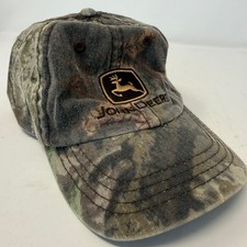 John Deere Kids Camo Baseball Hat Youth Size 4-10 Camouflage Logo Cap RN114640 Kids' Hat price