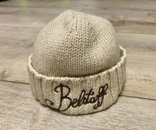 Belstaff Kids Wool Cashmere Beanie Hat Beige Size I Baby Toddler Knit Cap Luxury Kids' Hat price