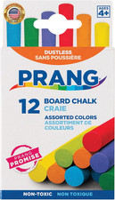 Board Chalk, Assorted Colors, 12 Count | Chalkboard Chalk, Scratch Free, Smooth Chalk price