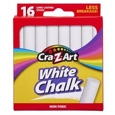 White Chalk, 16 Count (10800-48) 16 (Pack of 1), white Chalk price