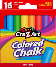Colored Chalk, 16 Count (10801-48), Assorted Chalk price