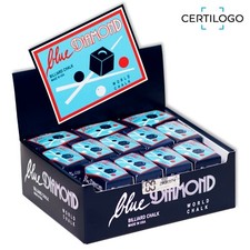 Longoni BLUE DIAMOND Billiard Chalk Brand New - AUTHORIZED DEALER Chalk price