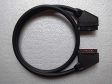 WOOKIEEWIN Male to Male RGB SCART Cable Premium Multicore Fully Shielded - 3ft Scart Cable price