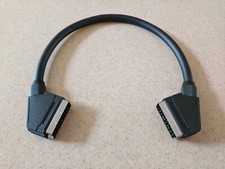 WOOKIEEWIN Male to Male RGB SCART Cable Premium Multicore Fully Shielded - 1.5ft Scart Cable price