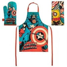MARVEL CAPTAIN AMERICA KITCHEN TEXTILE - SET OF 3 Kitchen Textile Set price