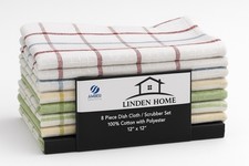 16 Pcs Kitchen Dish Cloths Cotton Super Cleaning Absorbency Towel Washing Rags Kitchen Textile Set price