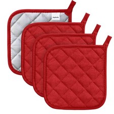 Joyhalo 4 Pack Pot Holders for Kitchen Heat Resistant Pot Holders Sets Oven Hot Kitchen Textile Set price