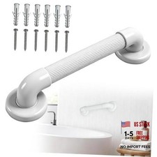 Shower Grab Bar for Wall:2” ABS Safety Bars for Seniors, Wall Mount 12inch 1 Bathroom Products for Disabled price