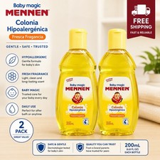 2 Pack Baby Magic Mennen Hypoallergenic Cologne Fresh Fragrance 200mL Each Baby Cologne price