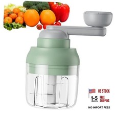 Multi-Functional Manual Food Processor Vegetable Chopper, Hand-Powered Green Food Processor price