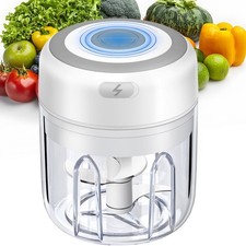 Vegetable Chopper, Rechargable USB Blender to Vegetable Portable Food Process... Food Processor price