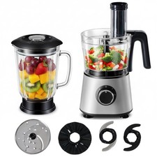 Food Processor Blender Combo, 300W Electric Food Processor for Slicing, Dough Food Processor price