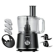 Tomeem Food Processor 600W, 12 Cup, Chop, Puree, Slice, Shred & Knead Dough Food Processor price