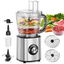 6-in-1 Food Processor, 1000W Motor, 10-Cup BPA-Free Bowl, Multifunctional Food Processor price