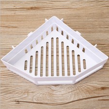 Kitchen Sponge Holder Wall Mounted Soap Dish Suction Corner Shelf Corner Shelf & Sponge Holder price