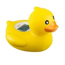 Rubber Ducky Bath Thermometer & Yellow Duck Bath Toy - - BPA Free - NEW Baby Bath Thermometer price