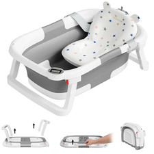 Baby Bath Seat with Thermometer – Non-Slip Toddler Bath Chair for Babies 6–24 Mo Baby Bath Thermometer price