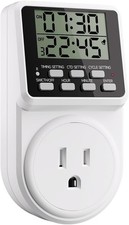 User-Friendly Digital Timer Switch with Safe Child Lock and Battery Backup Home Appliances Display / Outlet price