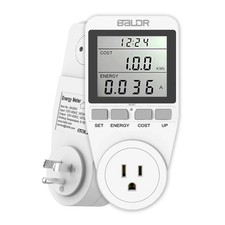 U.S. Electricity Usage Monitor for Home - Appliances Kilowatt Meter Sockets - Wa Home Appliances Display / Outlet price